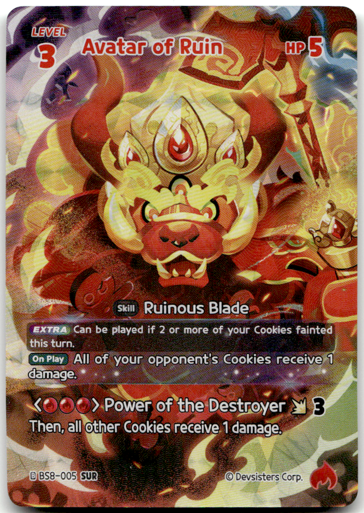Avatar of Ruin (BS8-005) SUR