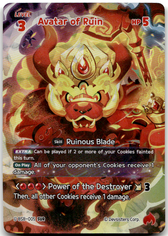 Avatar of Ruin (BS8-005) SUR