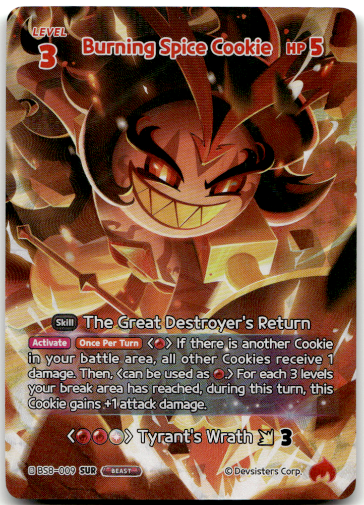 Burning Spice Cookie (BS8-009) SUR