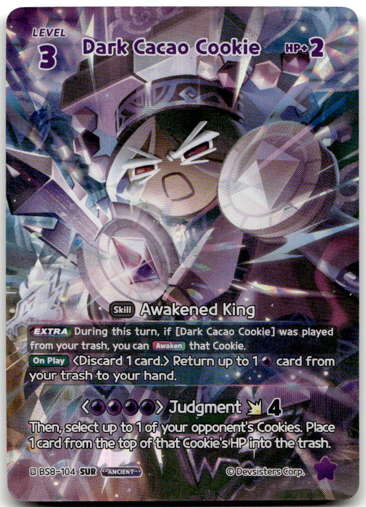 Dark Cacao Cookie (BS8-104) SUR