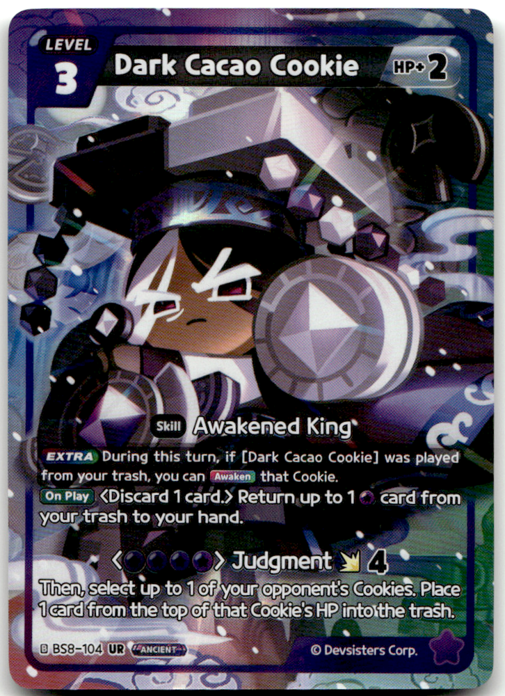 Dark Cacao Cookie (BS8-104) UR