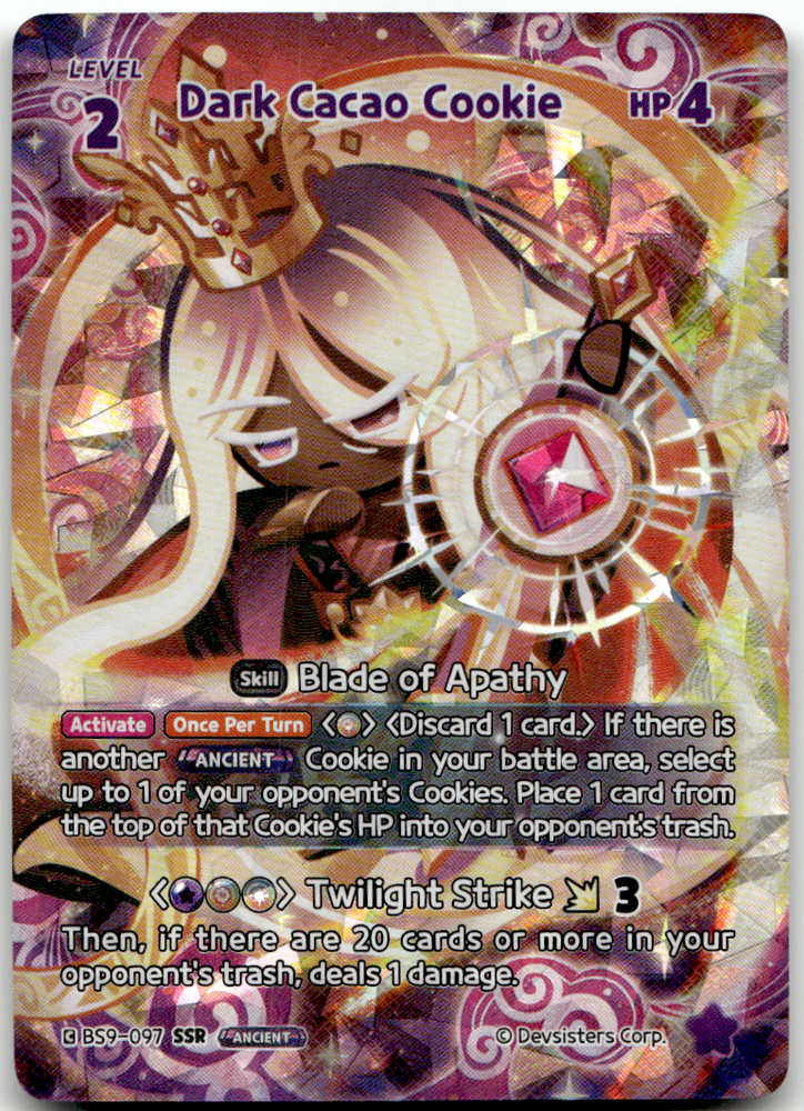 Dark Cacao Cookie (BS9-097) SSR