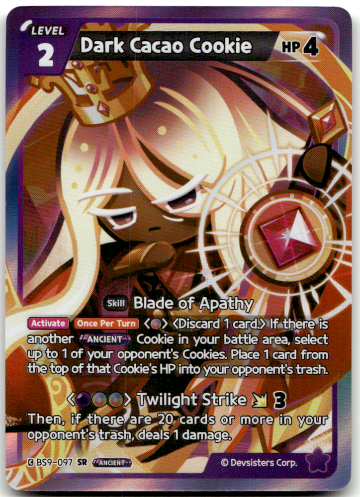Dark Cacao Cookie (BS9-097) SR