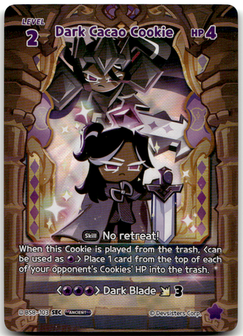 Dark Cacao Cookie (BS8-103) SEC