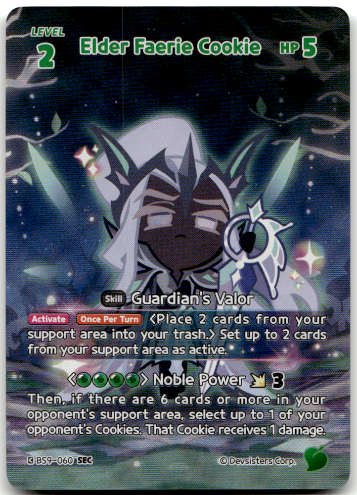 Elder Faerie Cookie (BS9-060) SEC