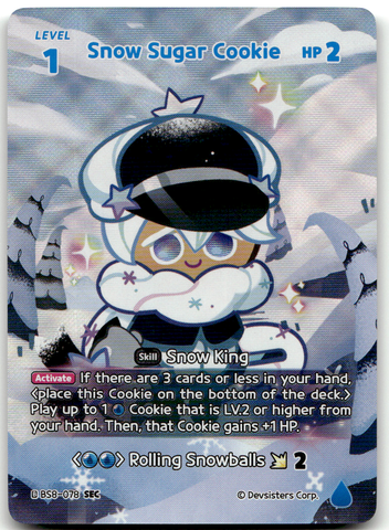 Snow Sugar Cookie (BS8-078) SEC