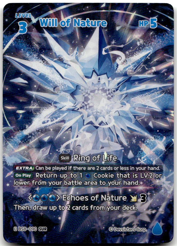 Will of Nature (BS8-090) SUR