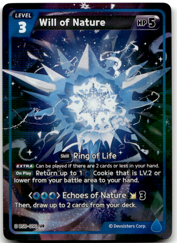 Will of Nature (BS8-090) UR