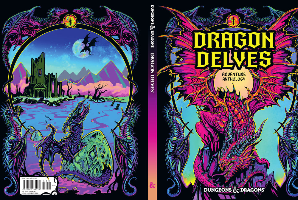 Dragon Delves Alternate Art Cover - Dungeons & Dragons -