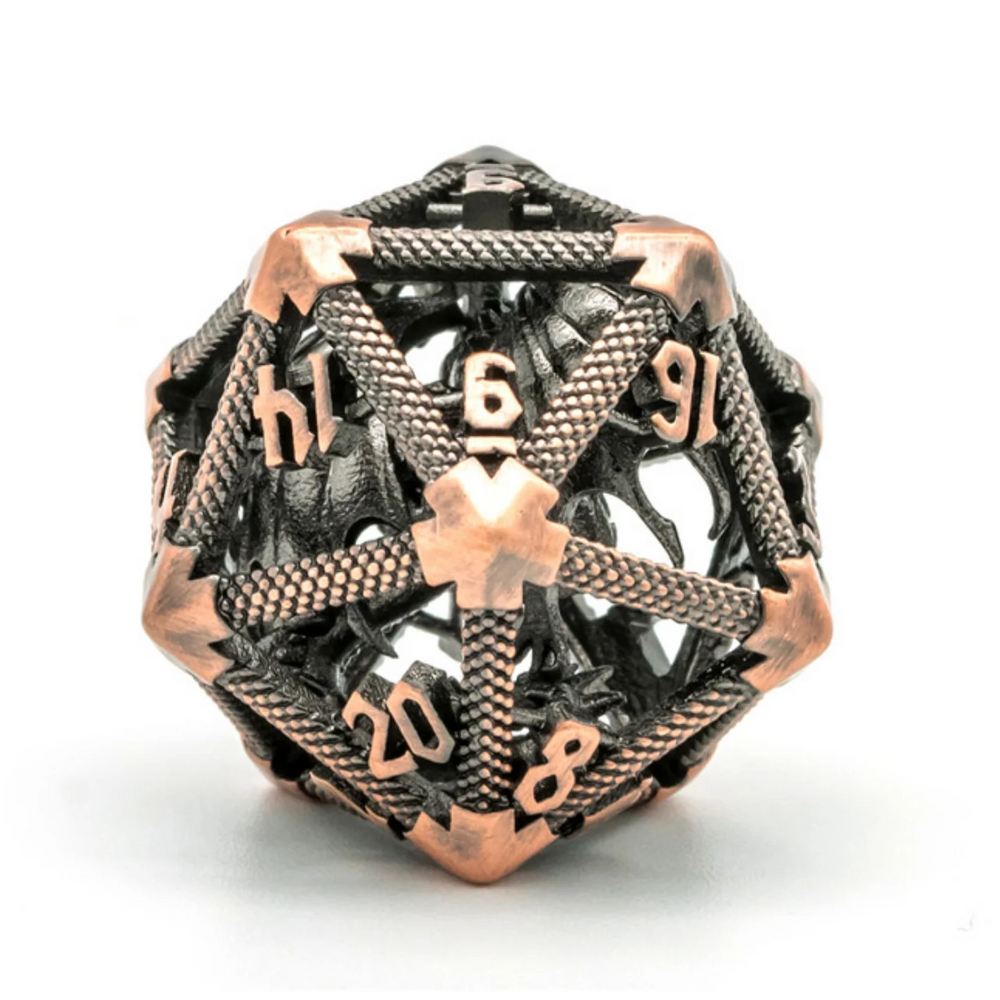 Copper Hollow Dragon Keep D20 by Foam Brain Games