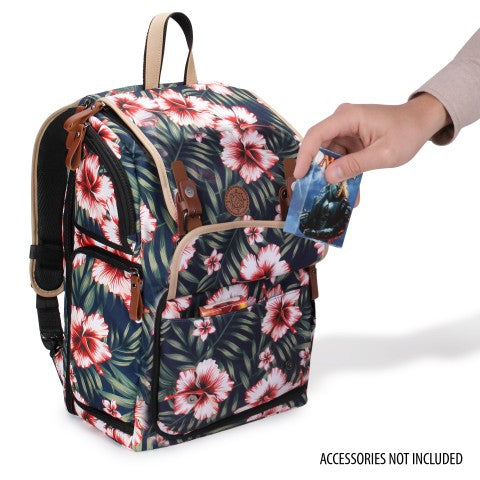 Enhance: Designer Edition Trading Card Storage Backpack Tropical