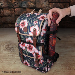 Enhance: Designer Edition Trading Card Storage Backpack Tropical