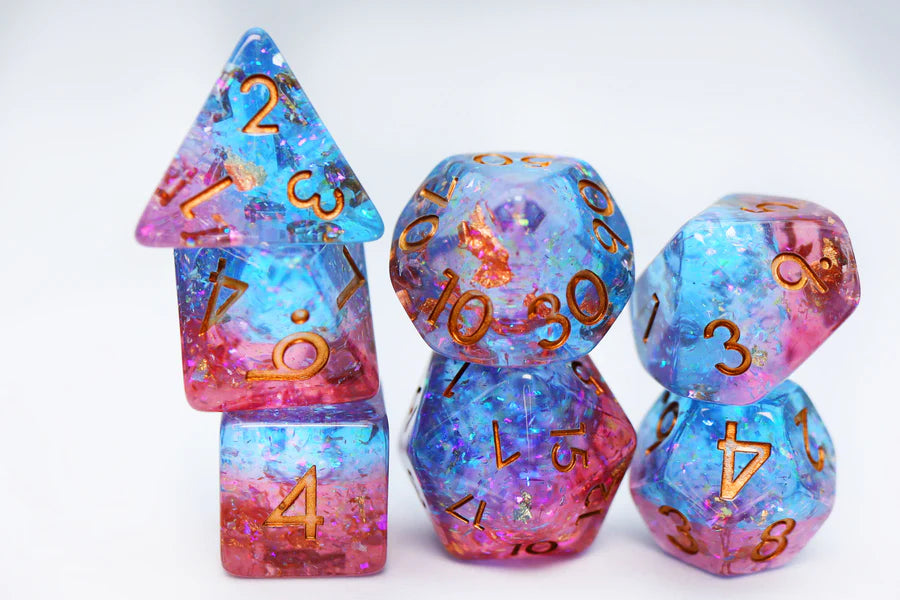 Foam Brain Dice: Mermaid Blood RPG Dice Set