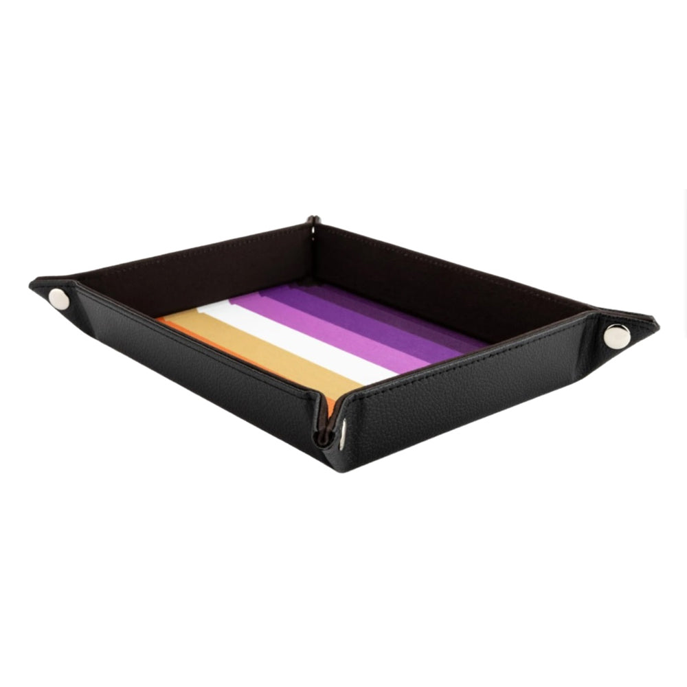 Velvet Folding Dice Tray - Pride Series