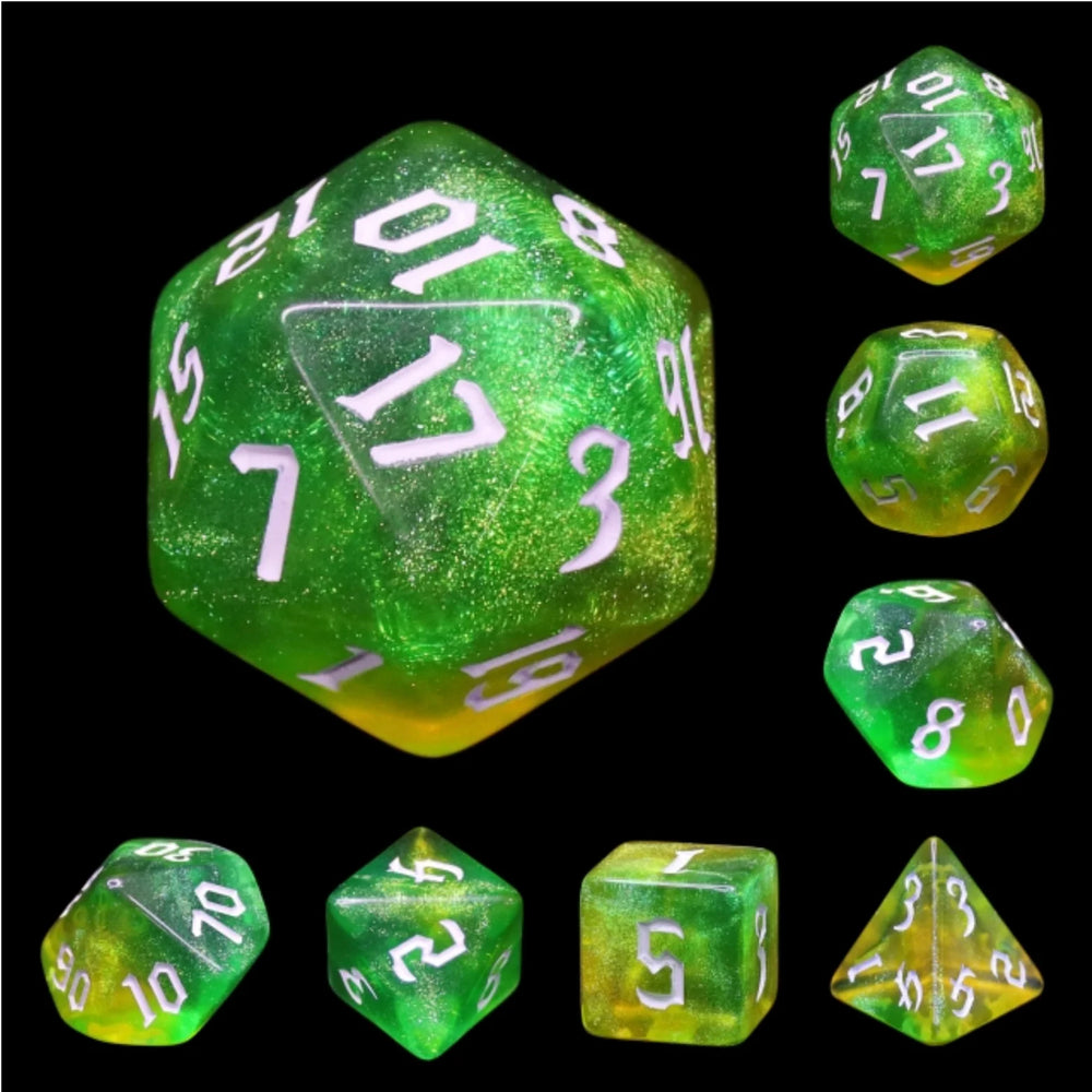 Fairy Tinker RPG Dice Set by Foam Brain Games