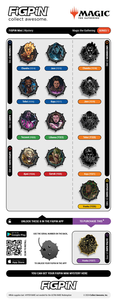 Figpin Magic: the Gathering Series 1 Collectable Enamel Pins