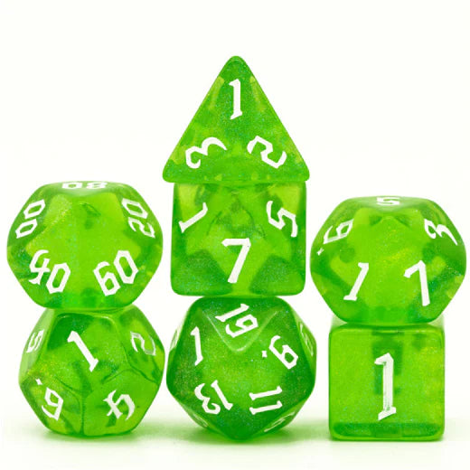 Forest Elemental RPG Dice Set by Foam Brain Games