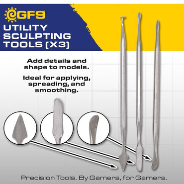 Gale Force 9 Utility Sculpting Tools (x3)
