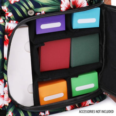 Enhance: Designer Edition Trading Card Storage Backpack Tropical