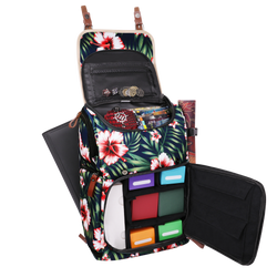 Enhance: Designer Edition Trading Card Storage Backpack Tropical