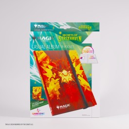 Gamegenic Casual Album: 18-Pocket Magic: The Gathering Secrets of Strixhaven - Lorehold