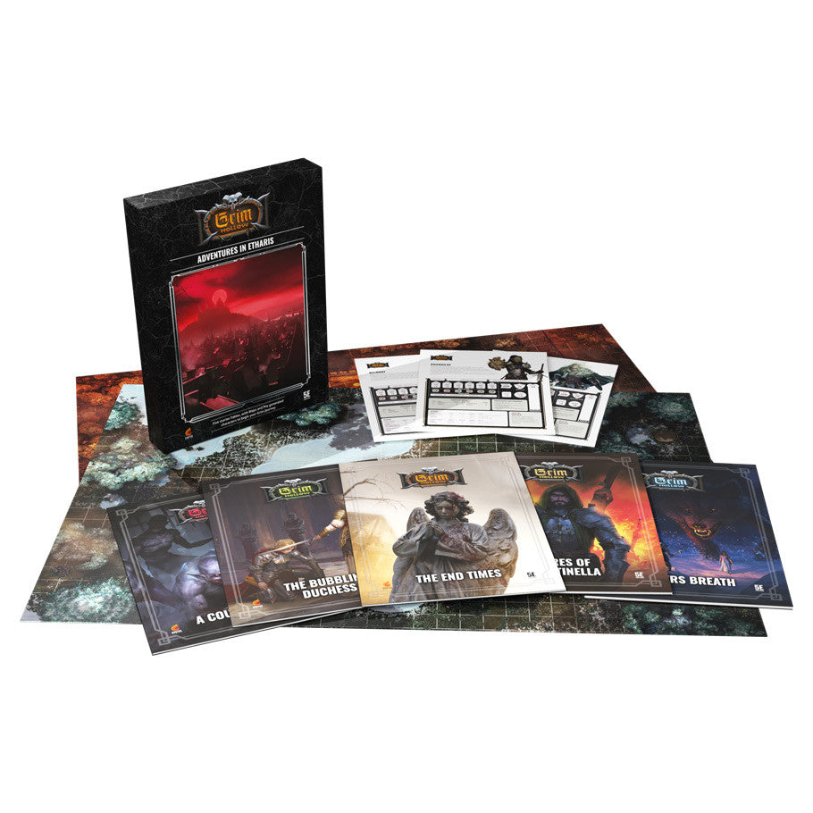 D&D 5E: Grim Hollow 2E: Adventures in Etharis Boxed Set