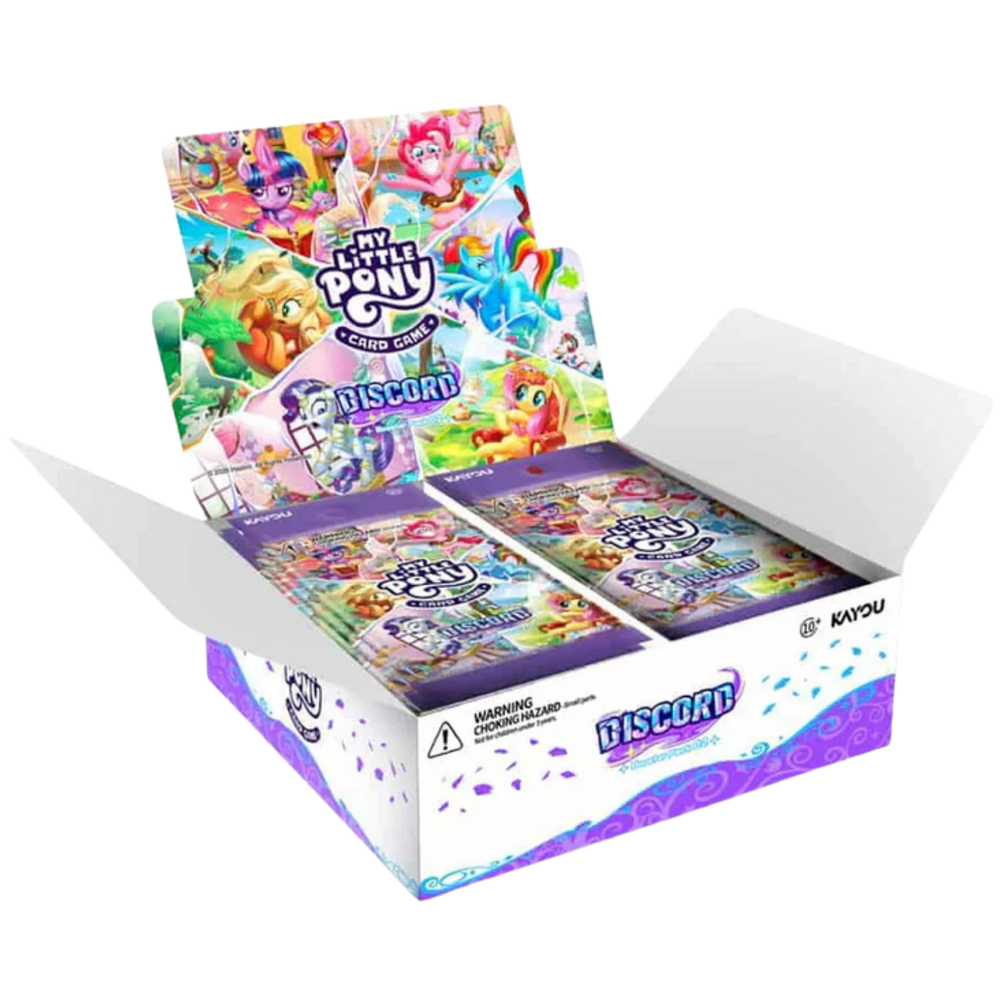 My Little Pony Trading Card Game: Discord 002 Booster Display