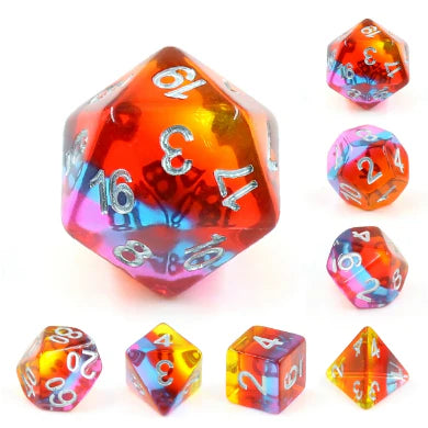 Golden Time RPG Dice Set by Foam Brain Games