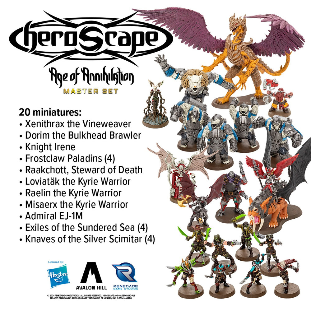 Heroscape - Age of Annihilation Master Set Premium Painted Edition (Release 8/29/24)