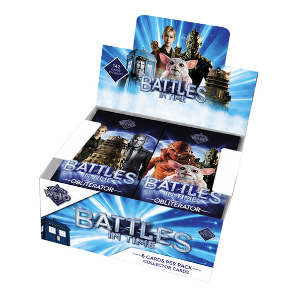 Dr. Who Battles in Time: Obliterator Booster Pack Display, Limited Edition (36 Packs)