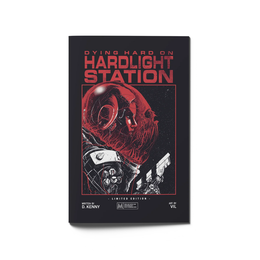 Mothership: Dying Hard on Hardlight Station - (Preowned- Near Mint, some scuffing on back)