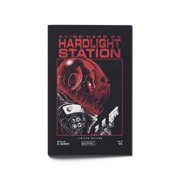Mothership: Dying Hard on Hardlight Station - (Preowned- Near Mint, some scuffing on back)