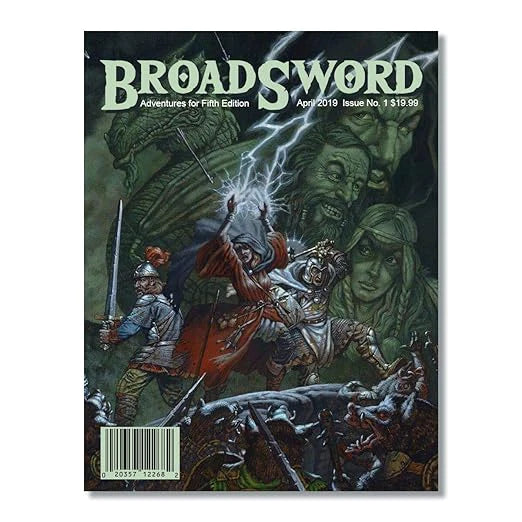 Broadsword Adventures for Fifth Edition August 2019 Issue #1