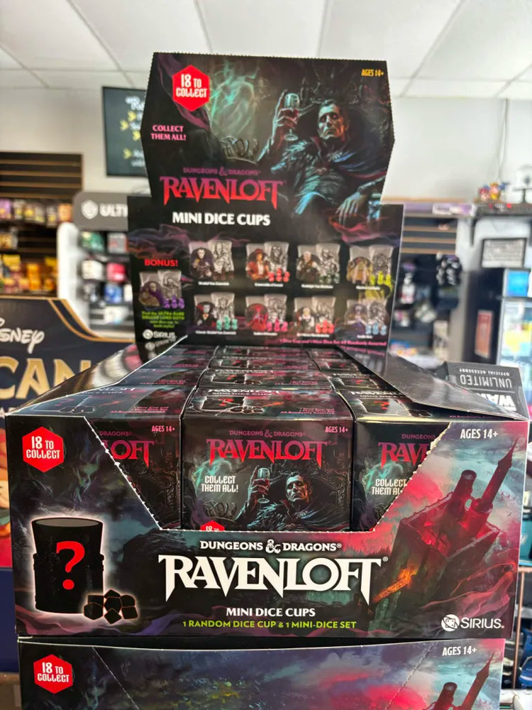 Dungeons & Dragons Mini Dice Cups - Ravenloft