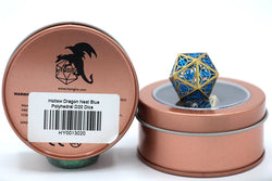 HYMGHO Hollow Dragon Nest D20 - Blue and Gold