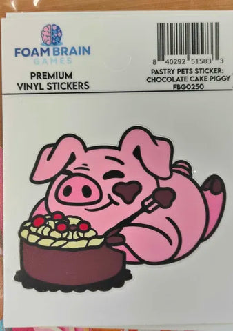 Pastry Pets Stickers by Foam Brain Games