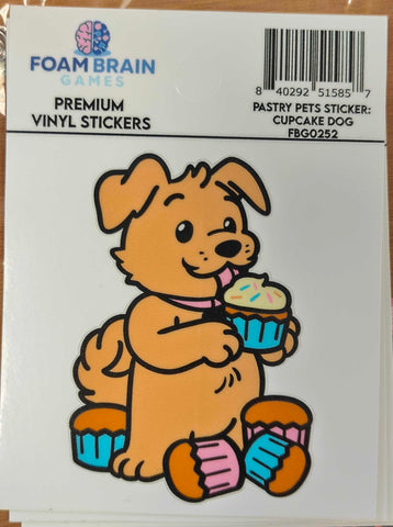 Pastry Pets Stickers by Foam Brain Games