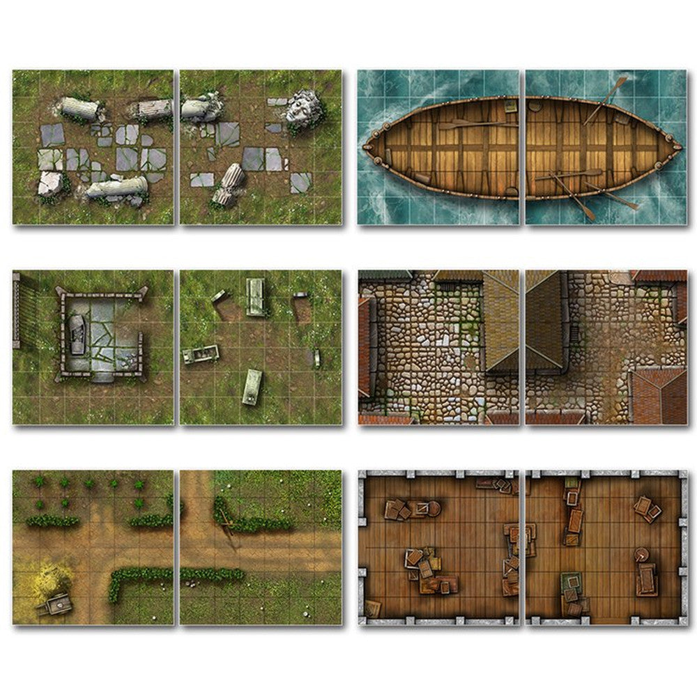 Battle Mat: Little Book of Battle Mats - Destinations & Curiosities