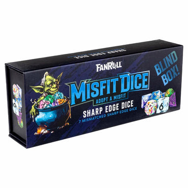 Misfit Dice Sharp Edge Dice Set by Fanroll