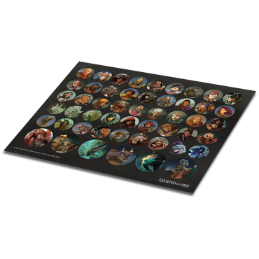 Legend in the Mist - Scene Maps and Tokens