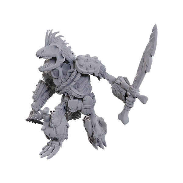 D&D Nolzur's Marvelous Miniatures: Unpainted Minis- Wave 23- Lizardfolk Skeleton