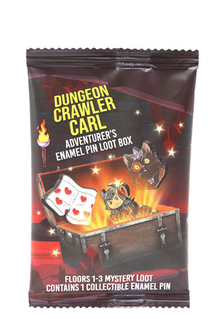 Dungeon Crawler Carl Adventurer's Pin Loot Box - Floors 1-3