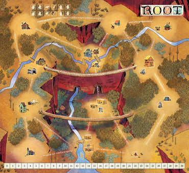 Root: The Marshes and Gorge Playmat