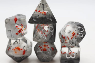 Foam Brain Games: Misty Water Koi RPG Dice Set