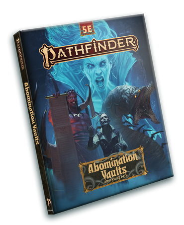 Pathfinder 2e Abomination Vaults Adventure Path Hard Cover