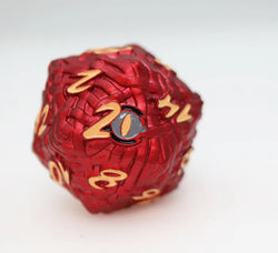 Mummy Wraps: Tutankhamun 40mm Metal D20