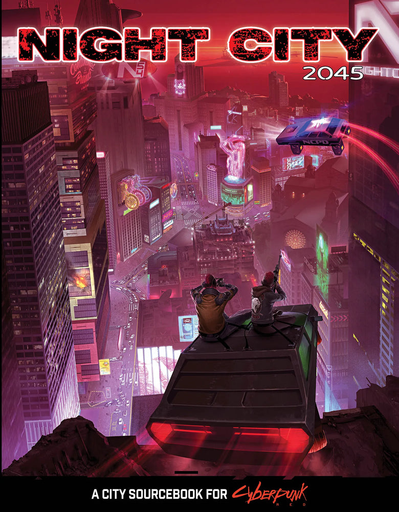 Cyberpunk Red Night City 2045