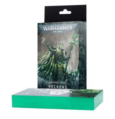Warhammer 40k Datasheet Cards Necrons