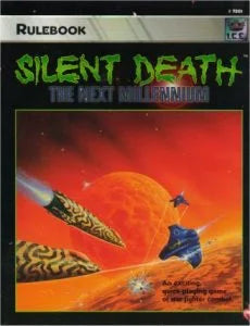 Silent Death: The Next Millenium Rulebook (Heavy cover wear, interior pages good condition, still includes stat sheets)