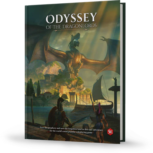 Odyssey of the Dragonlords: Hardcover Adventure Book - Previously Owned